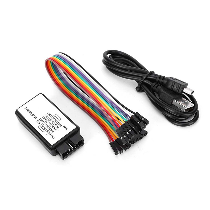 Logic Analyzer Usb - A96I-Logic Analyzer 24Mhz Logic Analyzerอุปกรณ์USB Logic