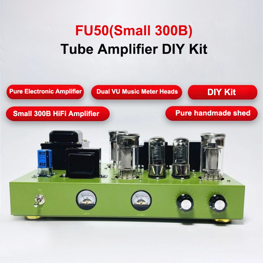 Diy Audio Electronics Kit - Fu50 สูญญากาศเครื่องขยายเสียง DIY ชุด 8 W