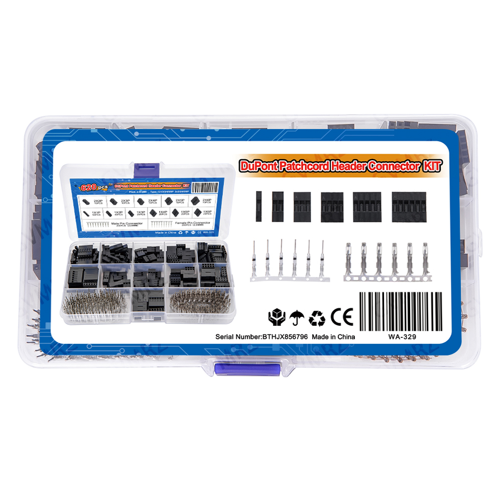 ชุดขั้วต่อเฮดเดอร์ DuPont 620  - Diy Electronics Project Kit บทวิจารณ์และราคา