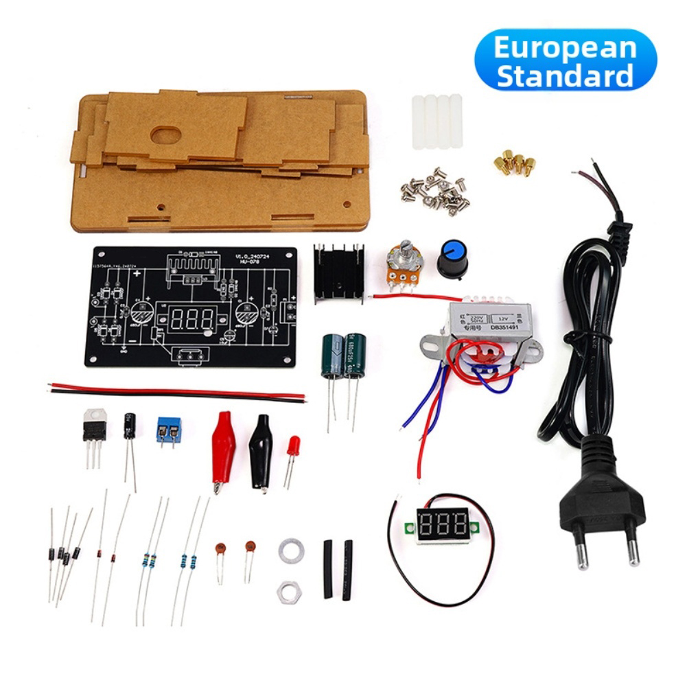 ชุดอุปกรณ์ DIY แหล่งจ่ายไฟปรับ - Diy Electronics Learning Kit บทวิจารณ์และราคา
