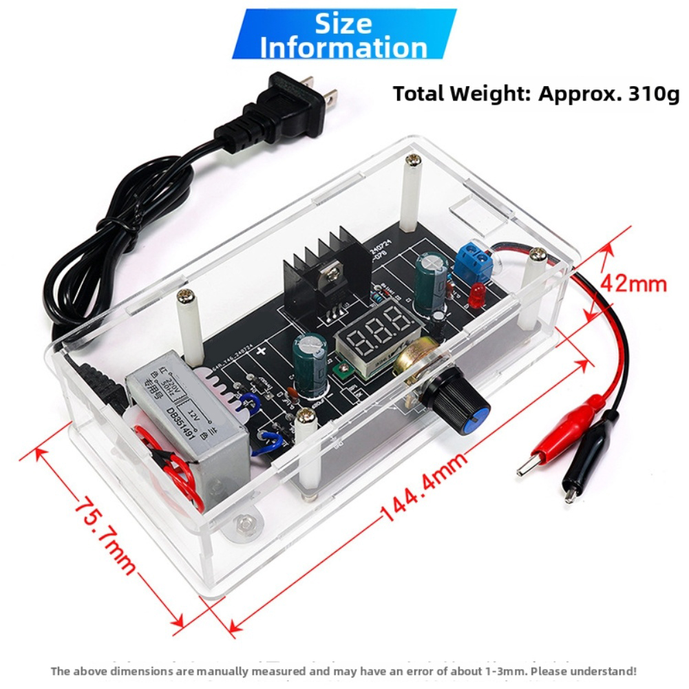 ชุดอุปกรณ์ DIY แหล่งจ่ายไฟปรับ - Diy Electronics Learning Kit บทวิจารณ์และราคา