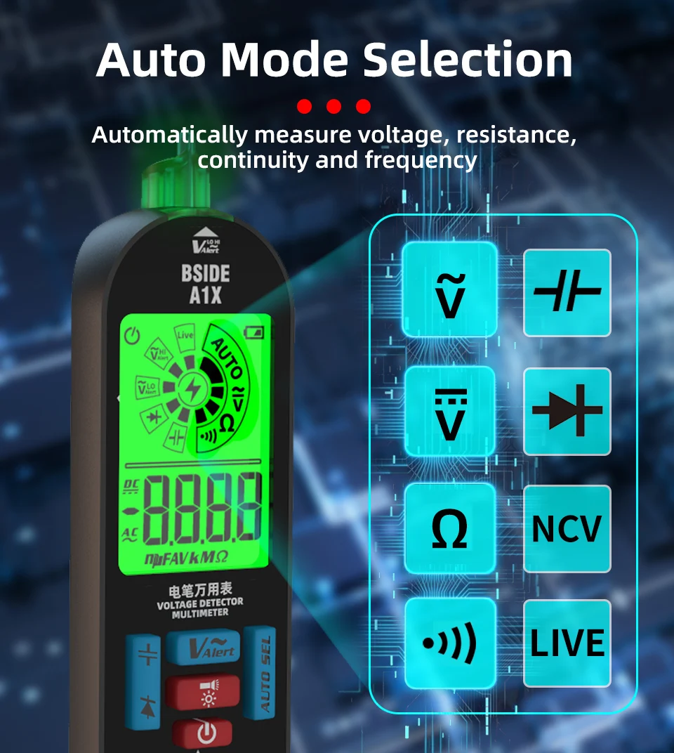 BSIDE A1/A1X สมาร์ทมัลติมิเตอร - Logic Analyzer Usb บทวิจารณ์และราคา