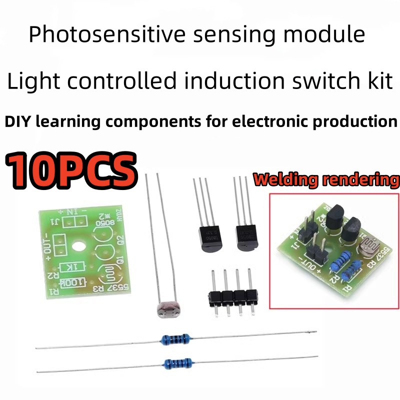 โมดูลตรวจจับแสง10ชิ้น, ชุดสวิต - Diy Electronics Learning Kit บทวิจารณ์และราคา