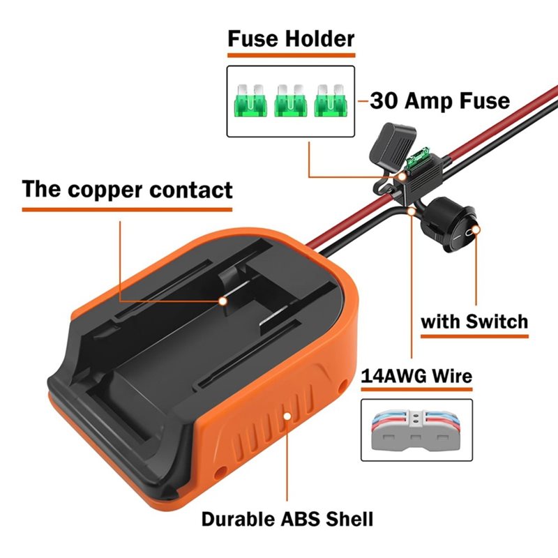 [NEWA76K!】 อะแดปเตอร์แบตเตอรี่ - Black+Decker Tool Cordless บทวิจารณ์และราคา