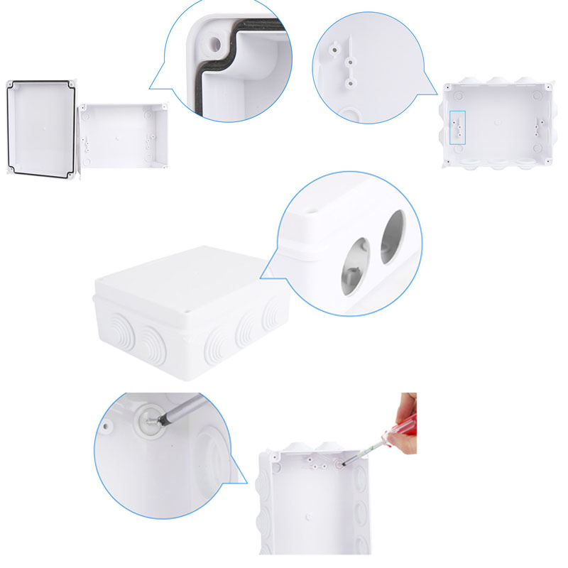 RA RT ขายส่งพลาสติก ABS IP65 I - Diy Electronics Box บทวิจารณ์และราคา