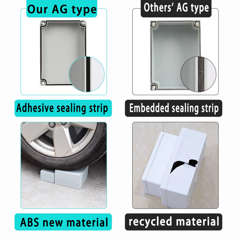 กล่องเชื่อมต่อภายนอกอาคารกันน้ - Diy Electronics Box บทวิจารณ์และราคา