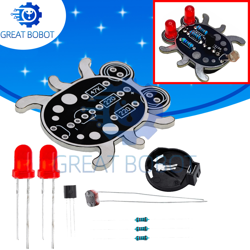 ชุดอุปกรณ์เชื่อมหลอดไฟ LED ควบ - Diy Electronics Learning Kit บทวิจารณ์และราคา