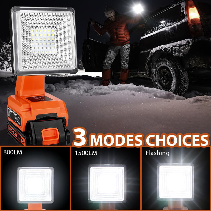 โคมไฟเครื่องมือ LED 4นิ้วสำหรั - Black+Decker Tool Cordless บทวิจารณ์และราคา
